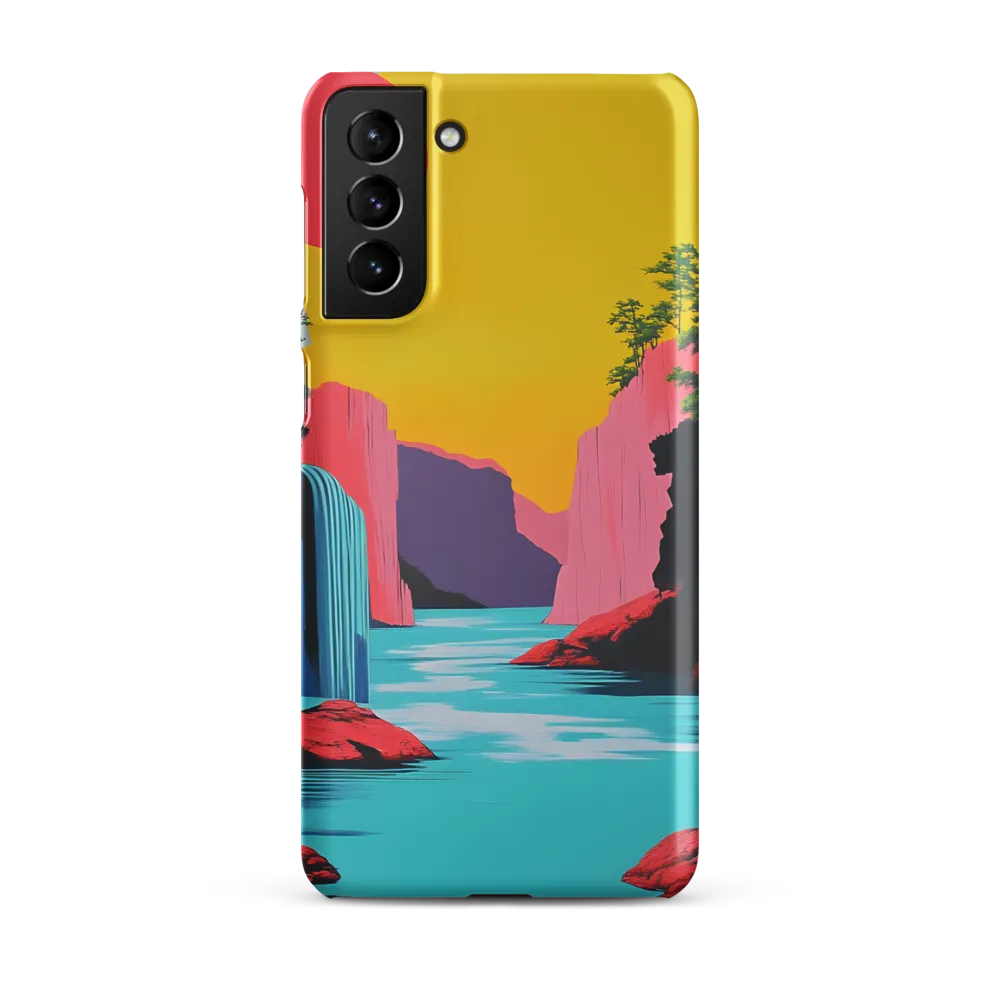 Dreamscape of Pink Cliffs and Turquoise Waters
