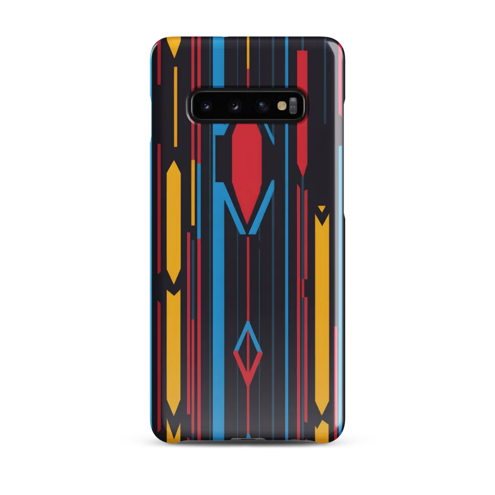 Dynamic Geometric Harmony | Phone Case |  S10 Plus | Snap Case | Glossy