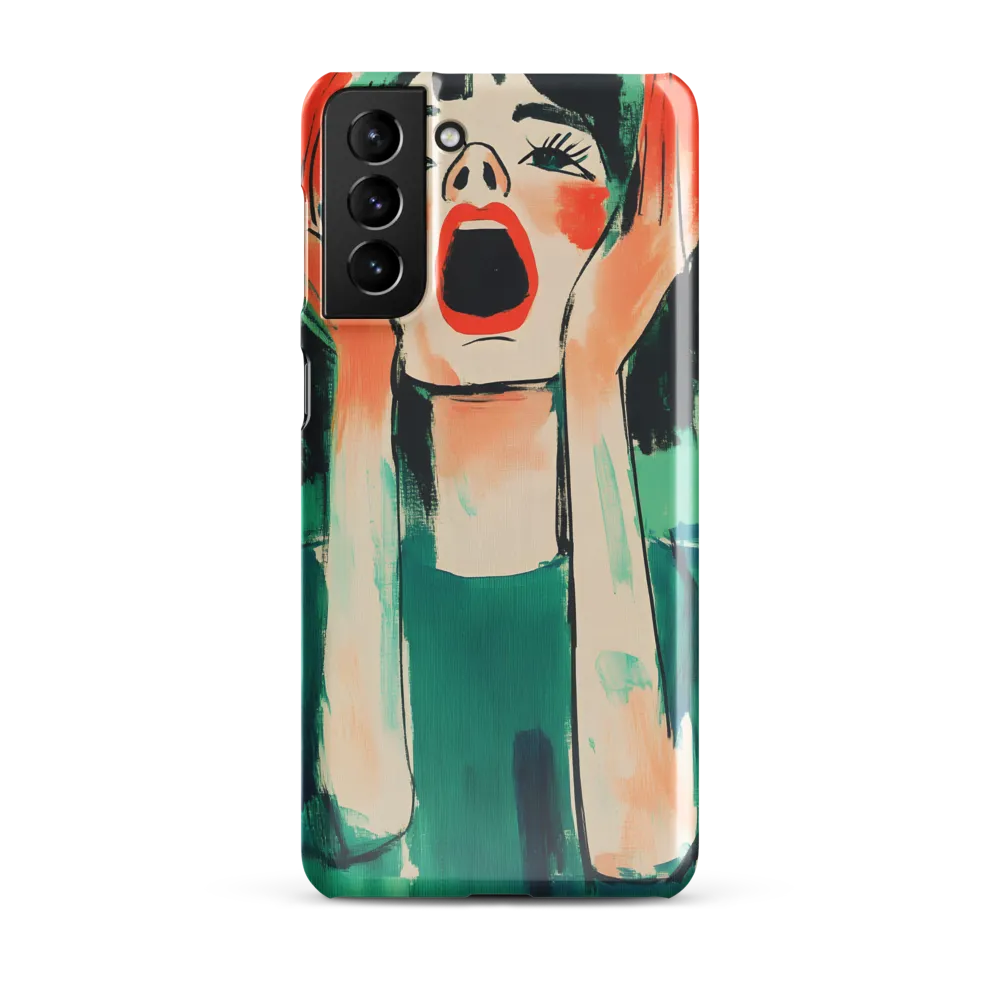 A Cry for Help | Phone Case |  S21 Plus | Snap Case | Glossy