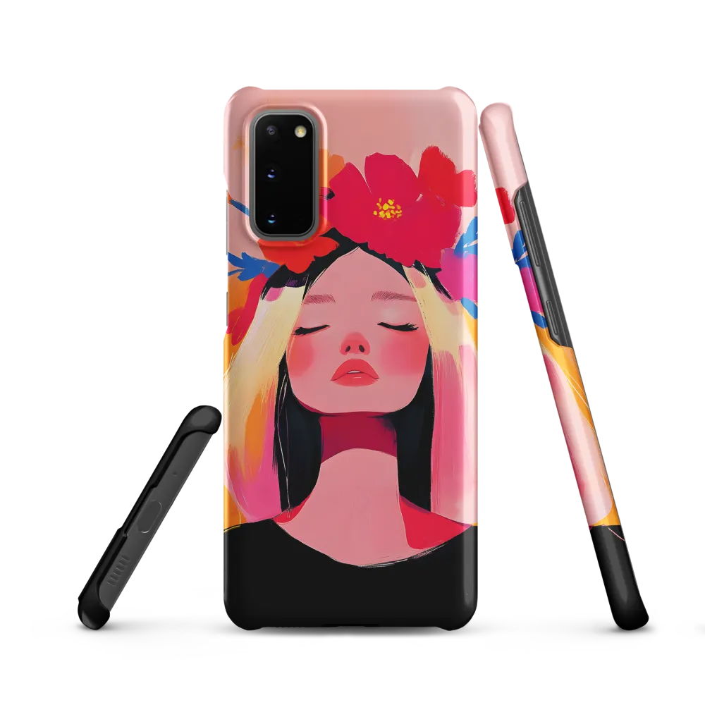 Floral Serenity | Phone Case |  S20 | Snap Case | Matte