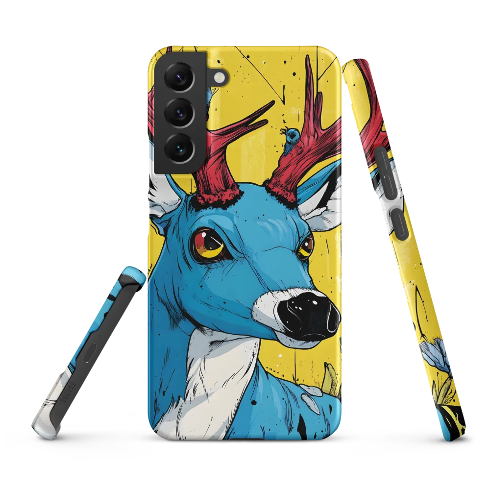 Vivid Antlers: A Modern Take on Nature