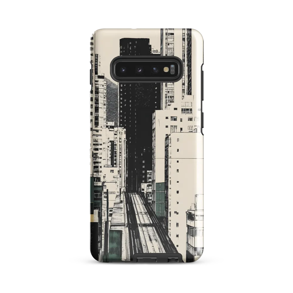 Urban Symphony: A Contemporary Cityscape | Phone Case |  S10 Plus | Tough Case | Glossy