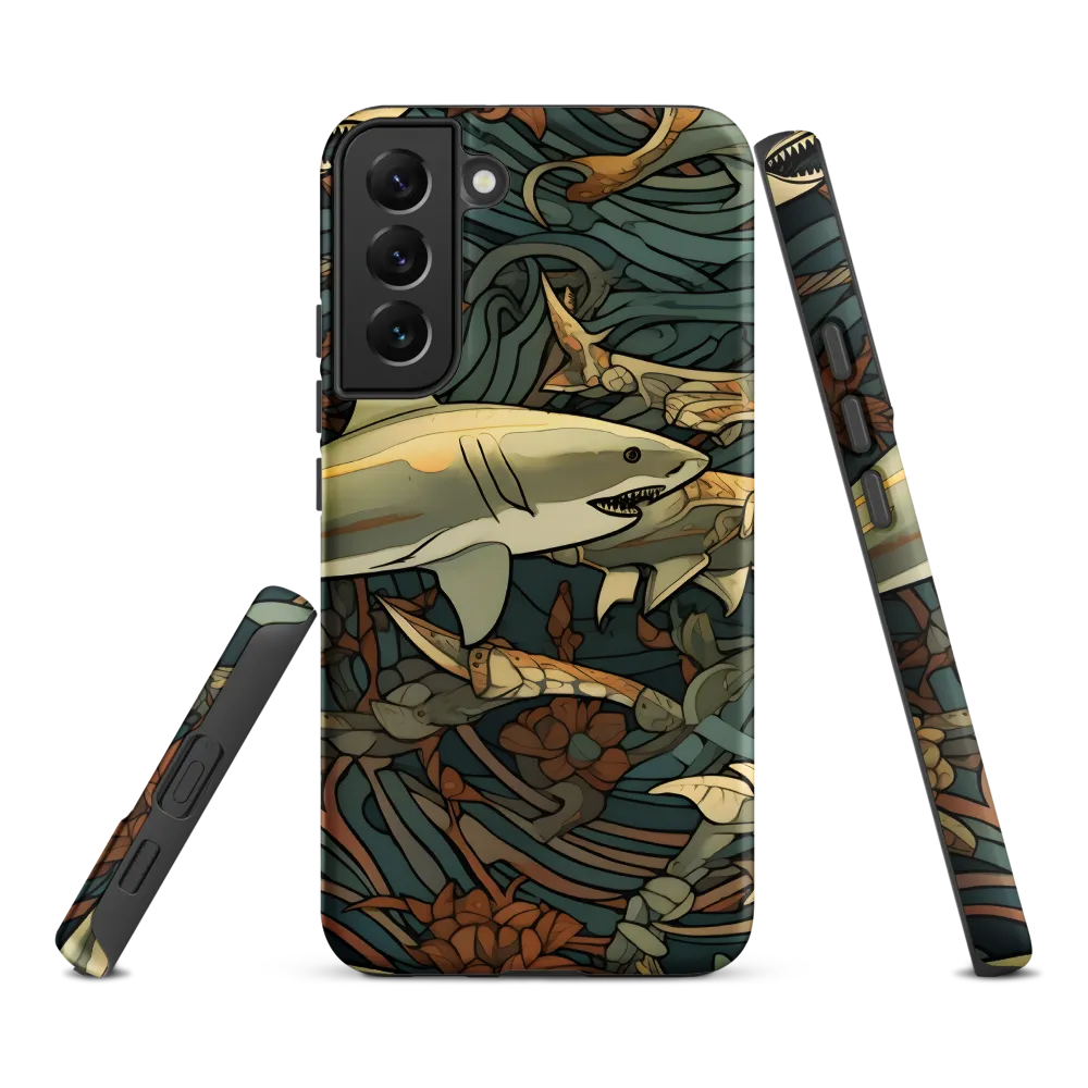 Dynamic Harmony of Sharks and Flora