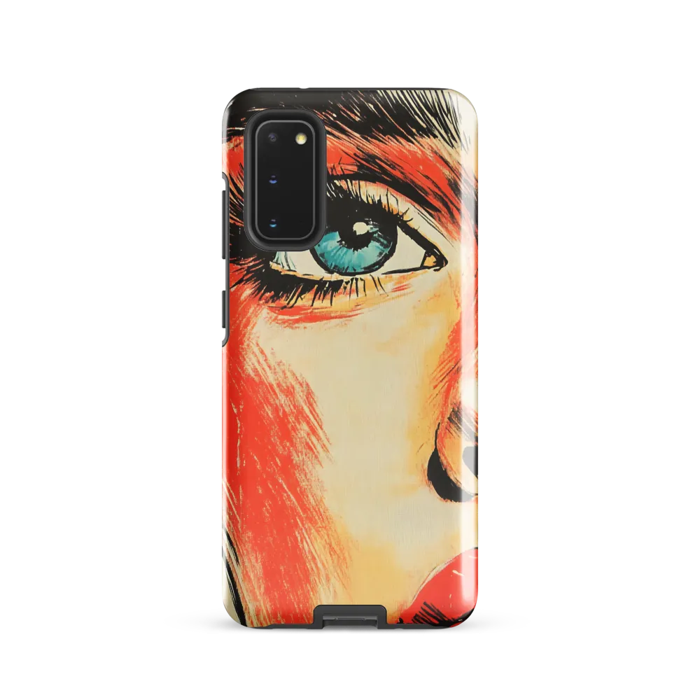 Intense Gaze: A Pop Art Portrait