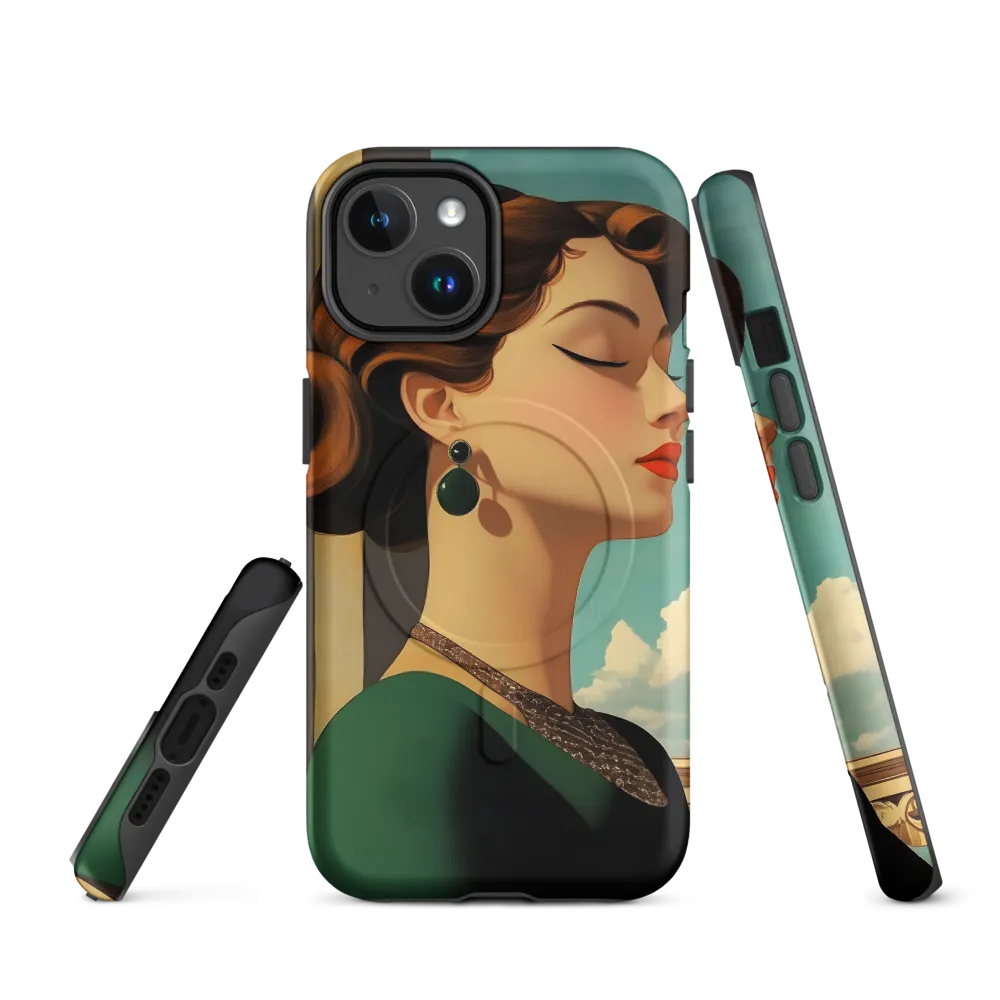 Elegance in Art Deco: A Portrait of Grace