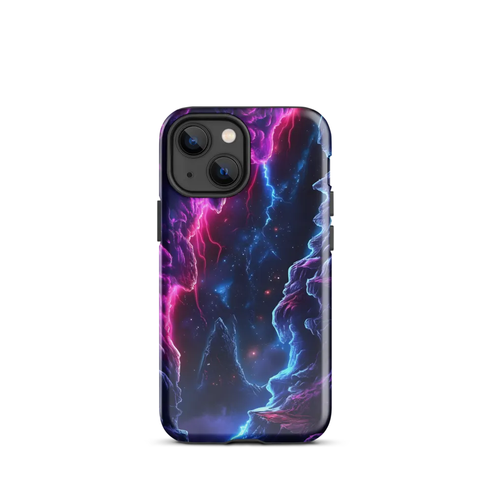 Neon Rift Between Stars
