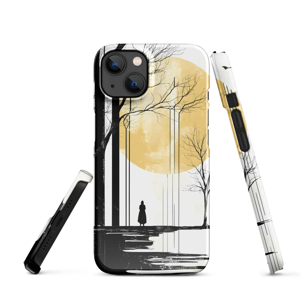 Solitude Under the Yellow Sun | Phone Case |  13 | Snap Case | Glossy