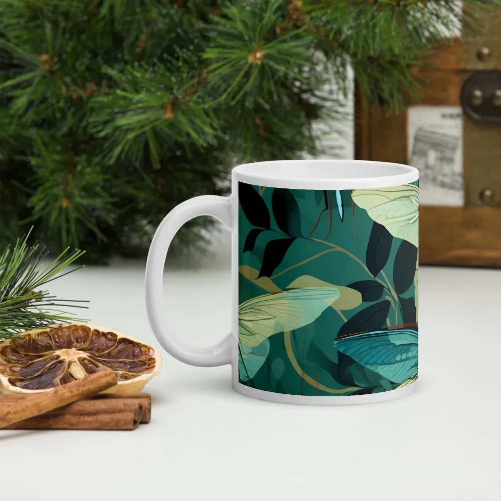 Whispers of Nature: Dragonflies in Harmony | Mugs | Multiple Sizes & Colors