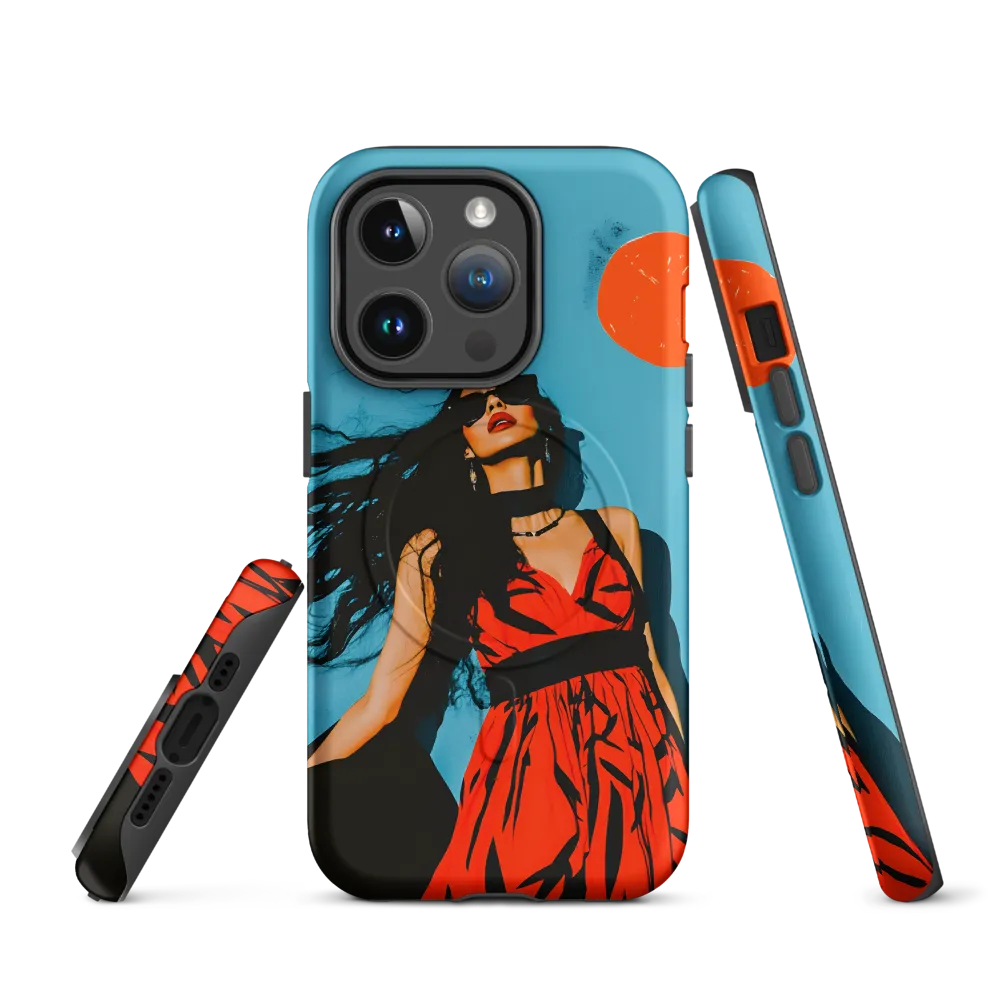 Sunset in Fashion: A Modern Portrait