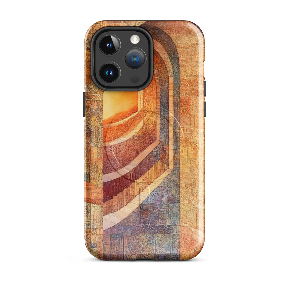 The Journey Through Shadows | Phone Case |  14 Pro Max | MagSafe® Tough Case | Glossy
