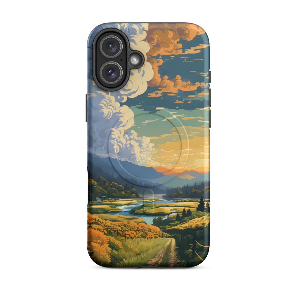 Tranquil Valley at Dusk