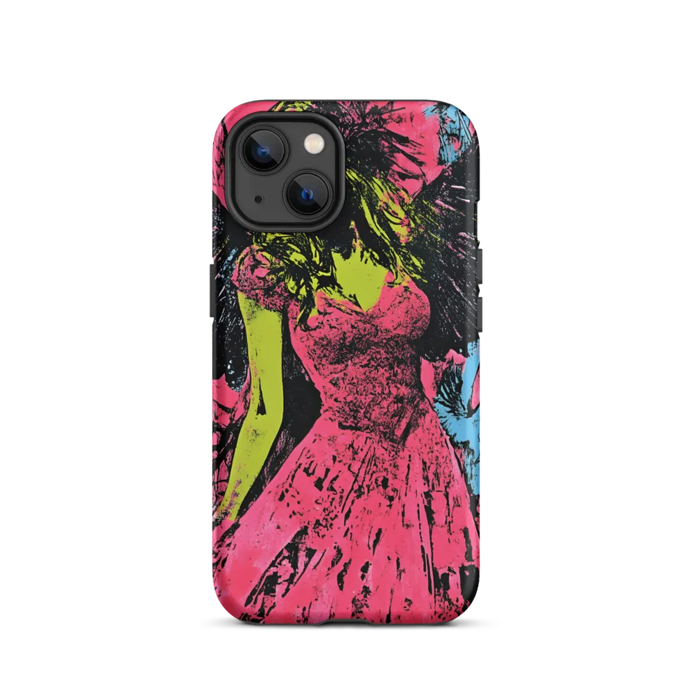 Mystical Angel in Neon Dreams