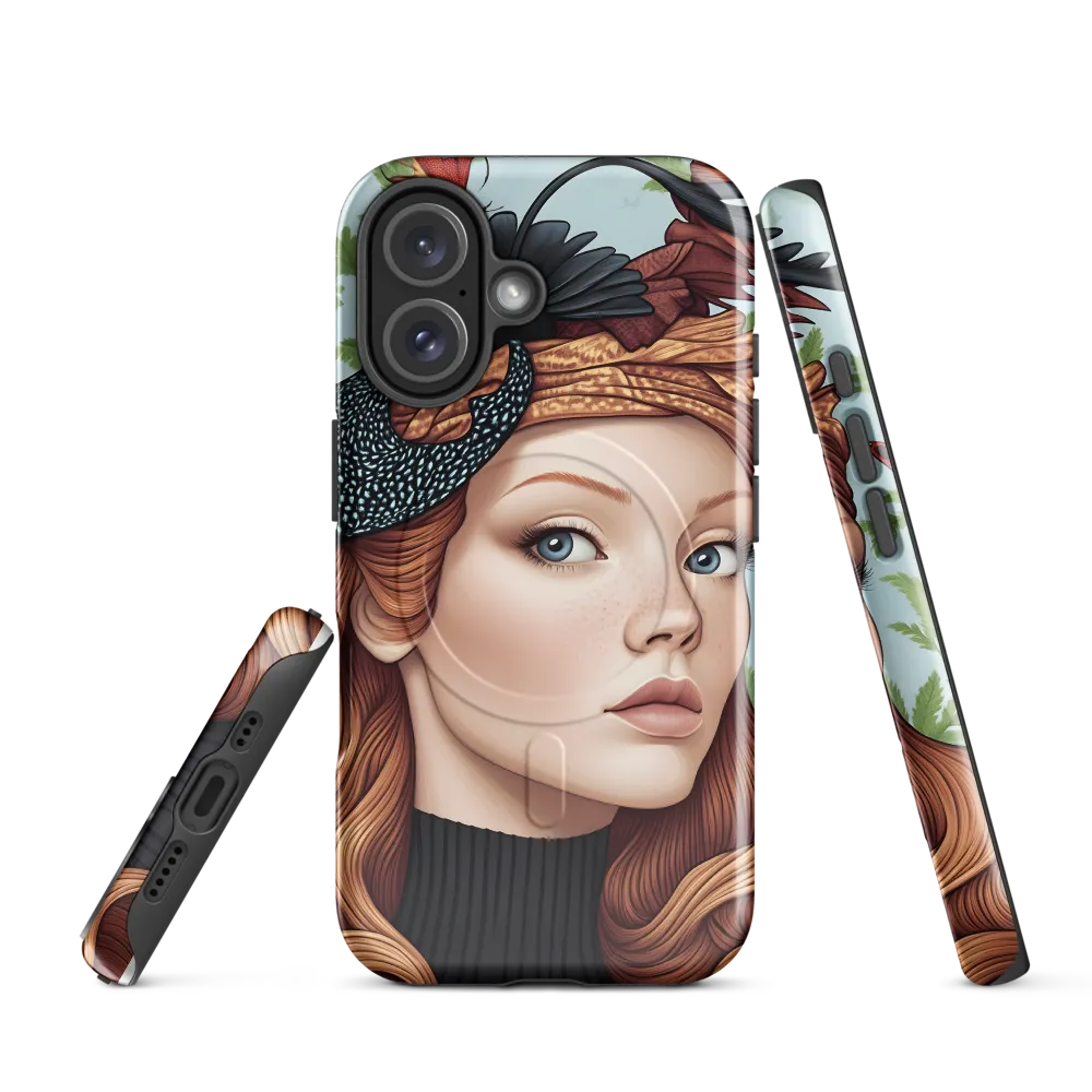Nature's Muse | Phone Case |  16 | MagSafe® Tough Case | Glossy