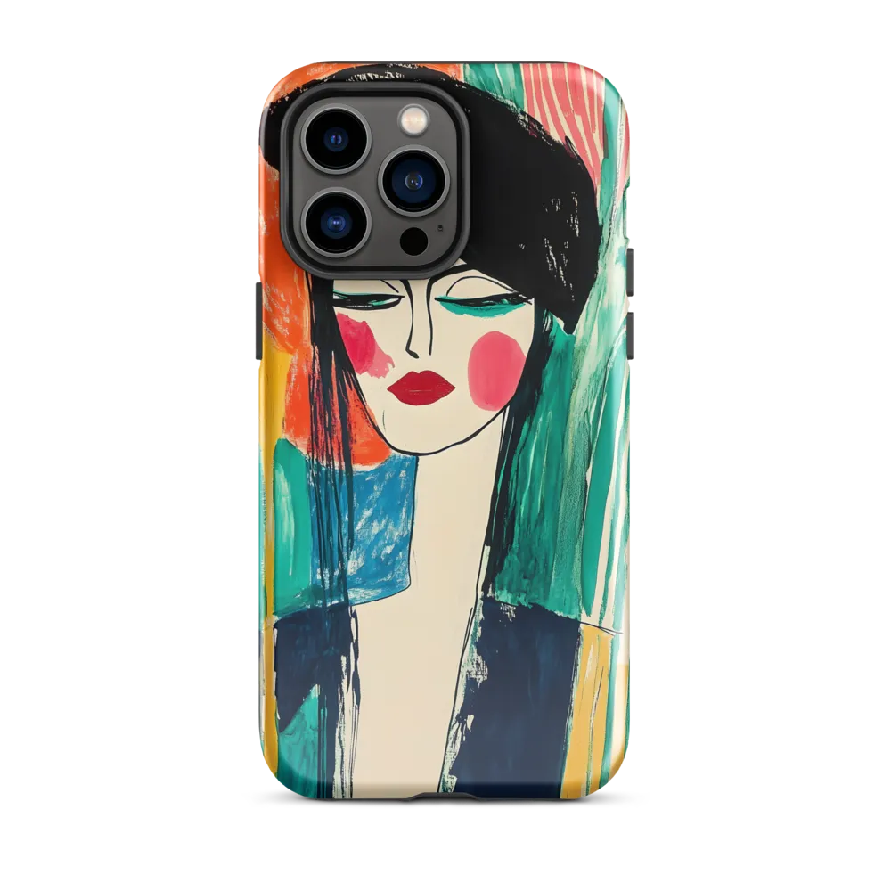 Portrait of Confidence | Phone Case |  14 Pro Max | Tough Case | Glossy