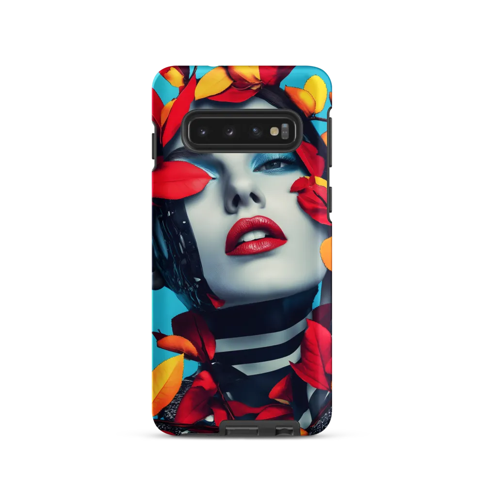 Futuristic Fusion: Nature Meets Technology | Phone Case |  S10 | Tough Case | Matte