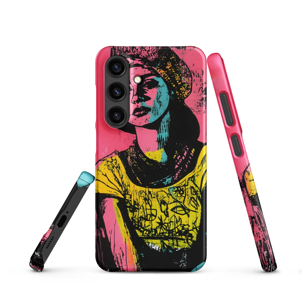 Urban Elegance: A Graffiti Portrait