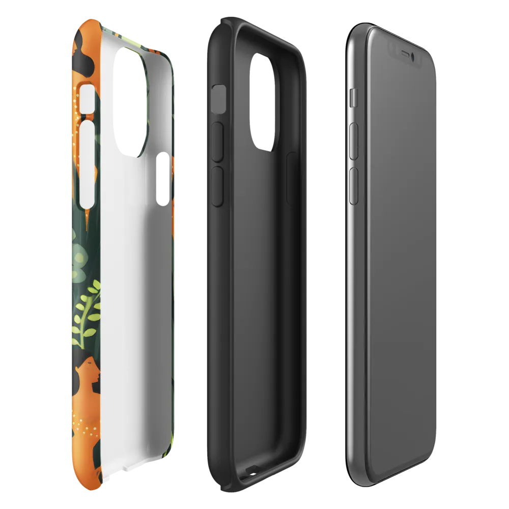 Playful Harmony in Patterns | Phone Case |  11 Pro | Tough Case | Glossy