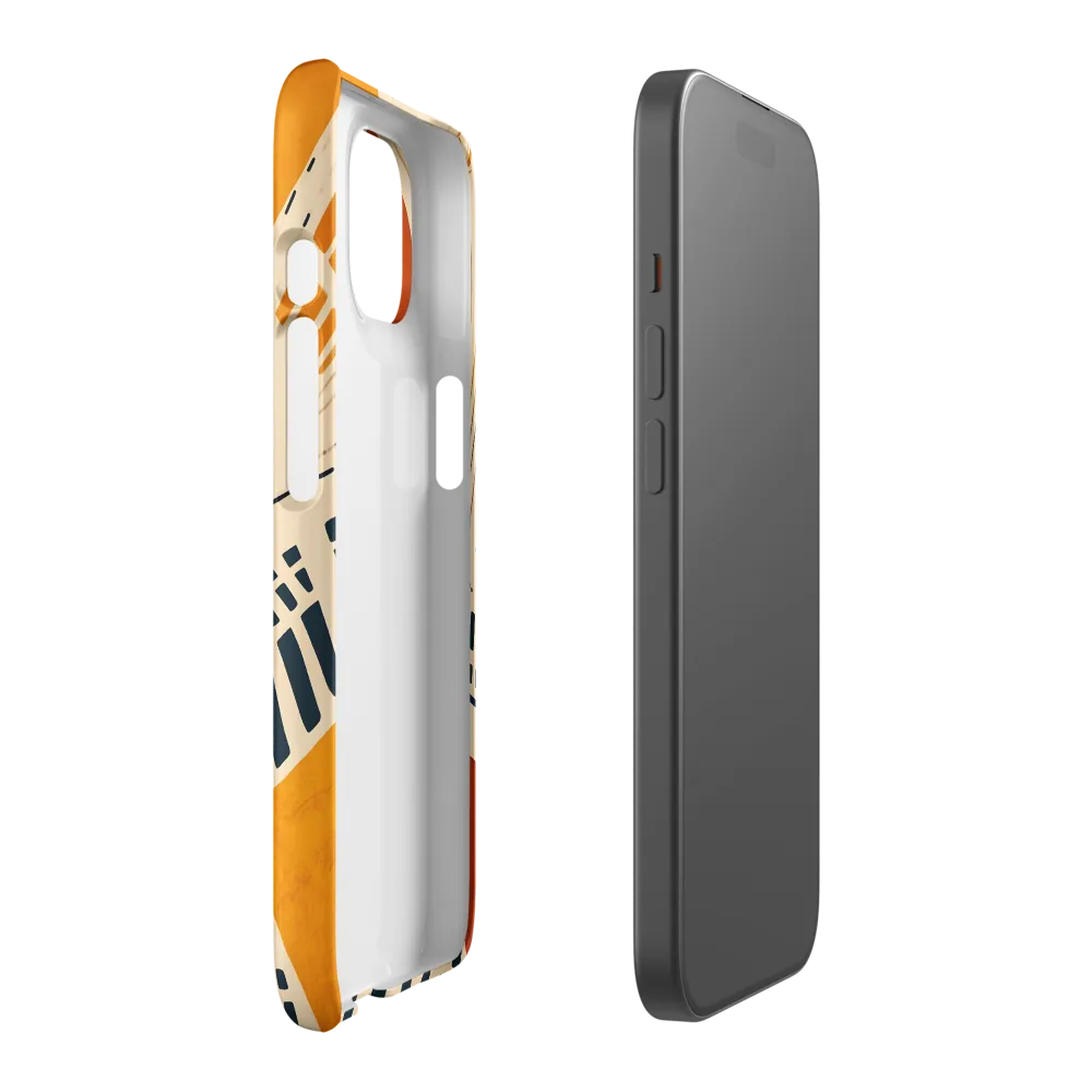 Urban Patterns in Harmony | Phone Case |  15 | Snap Case | Matte