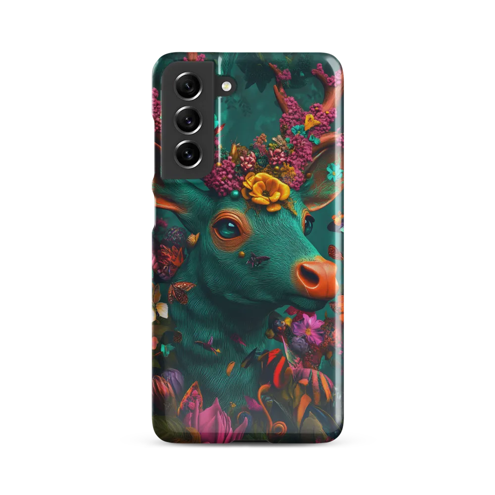 Whimsical Blossoms of the Enchanted Forest | Phone Case |  S21 FE | Snap Case | Glossy