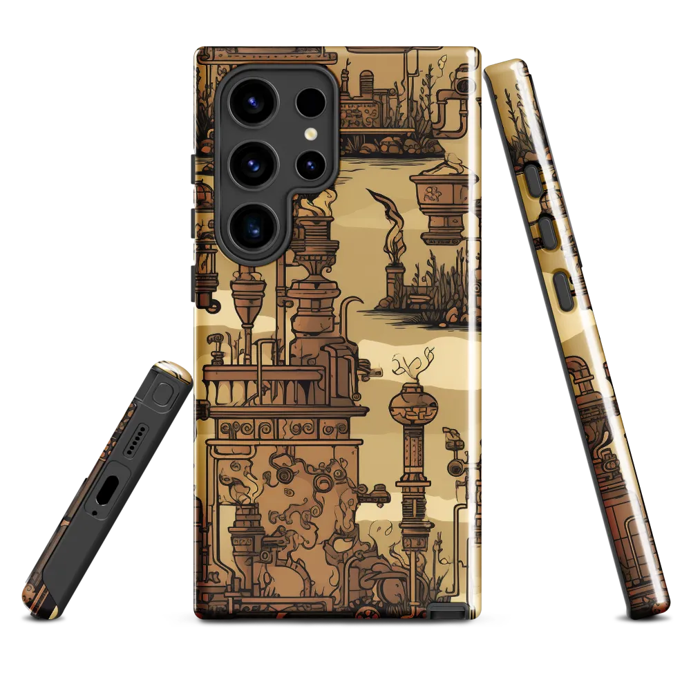 Whimsical Industrial Landscape