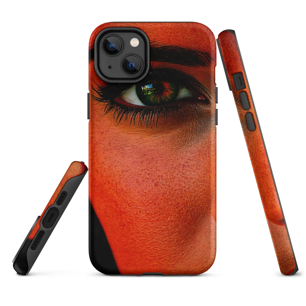 Gaze of Intensity | Phone Case |  14 Plus | Tough Case | Matte