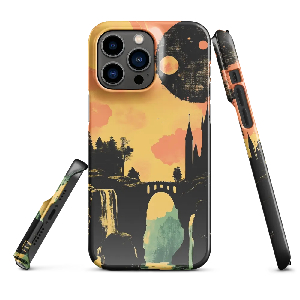 The Enchanted Bridge | Phone Case |  14 Pro Max | Snap Case | Glossy