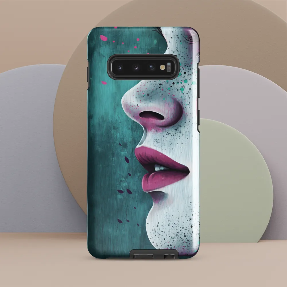 Modern Serenity in Profile | Phone Case |  S10 Plus | Tough Case | Glossy