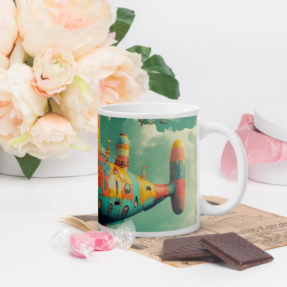 Submerged Dreams: A Whimsical Voyage | Mugs | Multiple Sizes & Colors