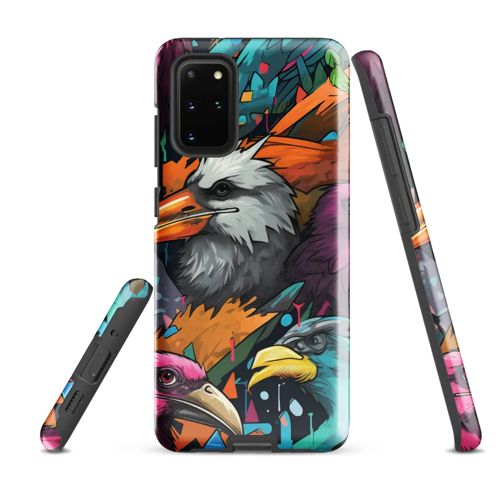 Avian Vortex: A Celebration of Color and Form