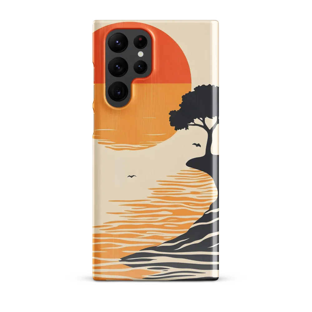 Serene Sunset | Phone Case |  S22 Ultra | Snap Case | Glossy