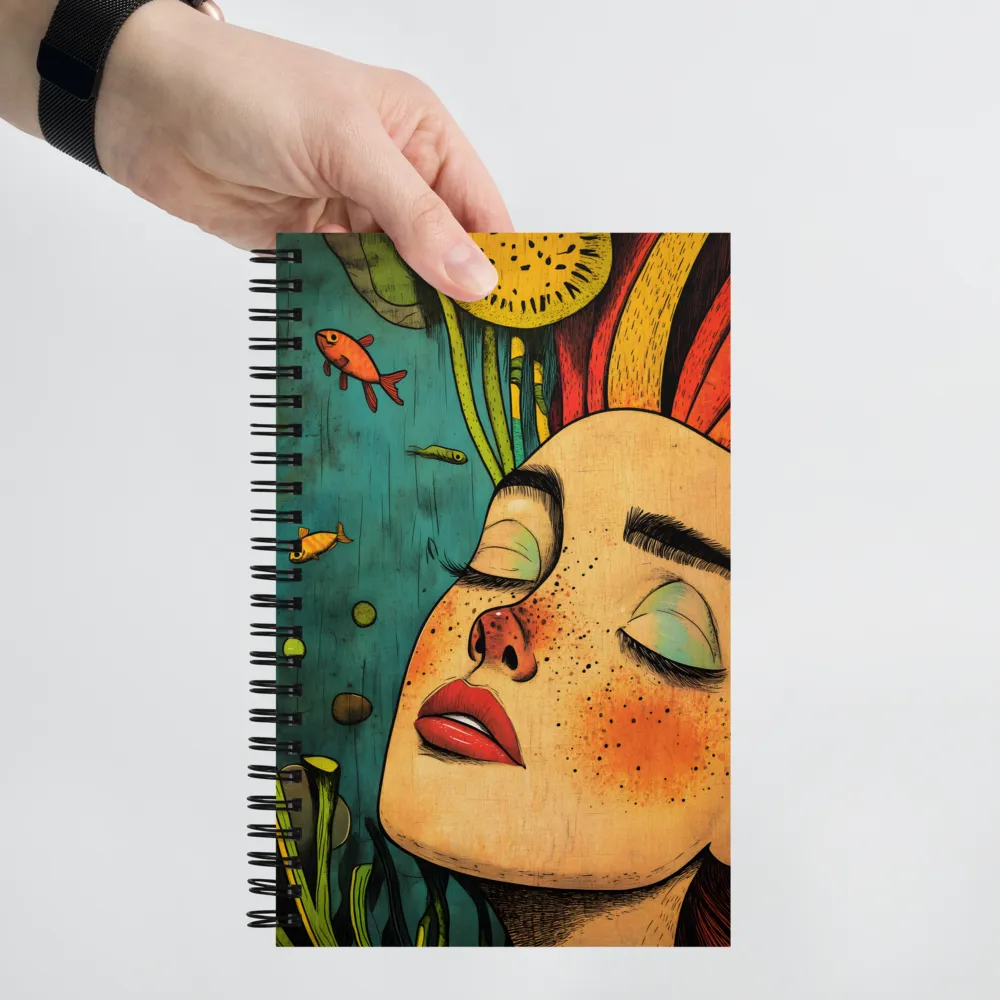 Underwater Serenity | Spiral Notebook