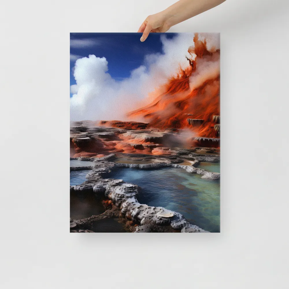 Nature's Fury: The Volcano's Expression