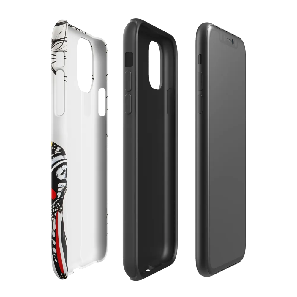 Whispers of the Abstract | Phone Case |  11 | Tough Case | Matte