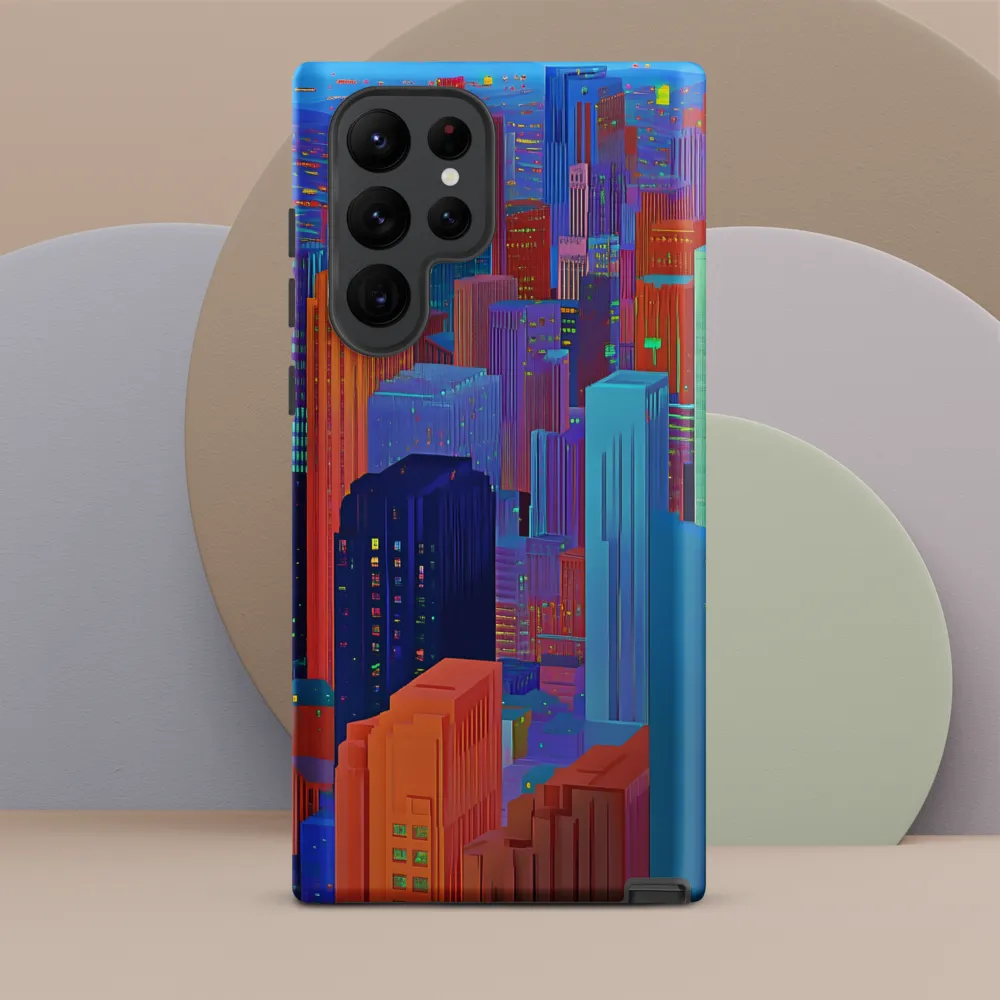 Vibrant Metropolis in Twilight