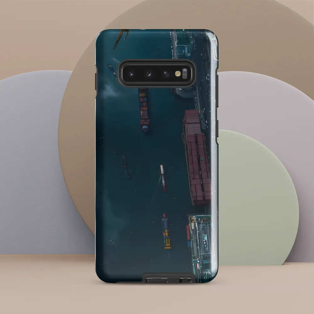 Urban Echoes Above the Waves | Phone Case |  S10 Plus | Tough Case | Glossy