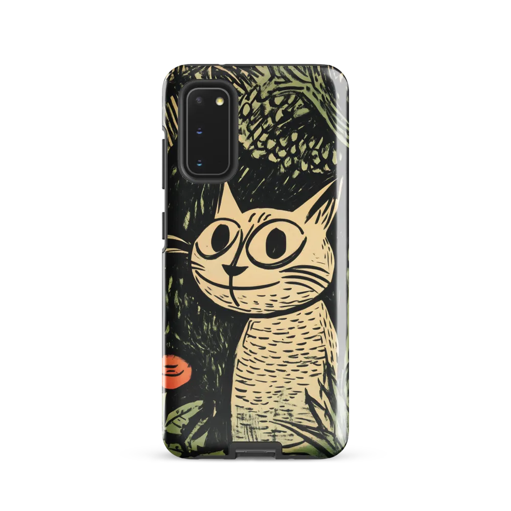 Whimsical Cat in the Forest