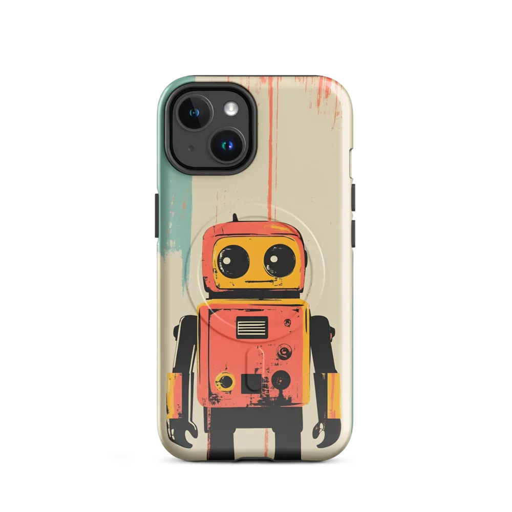 Retro Robot Charm