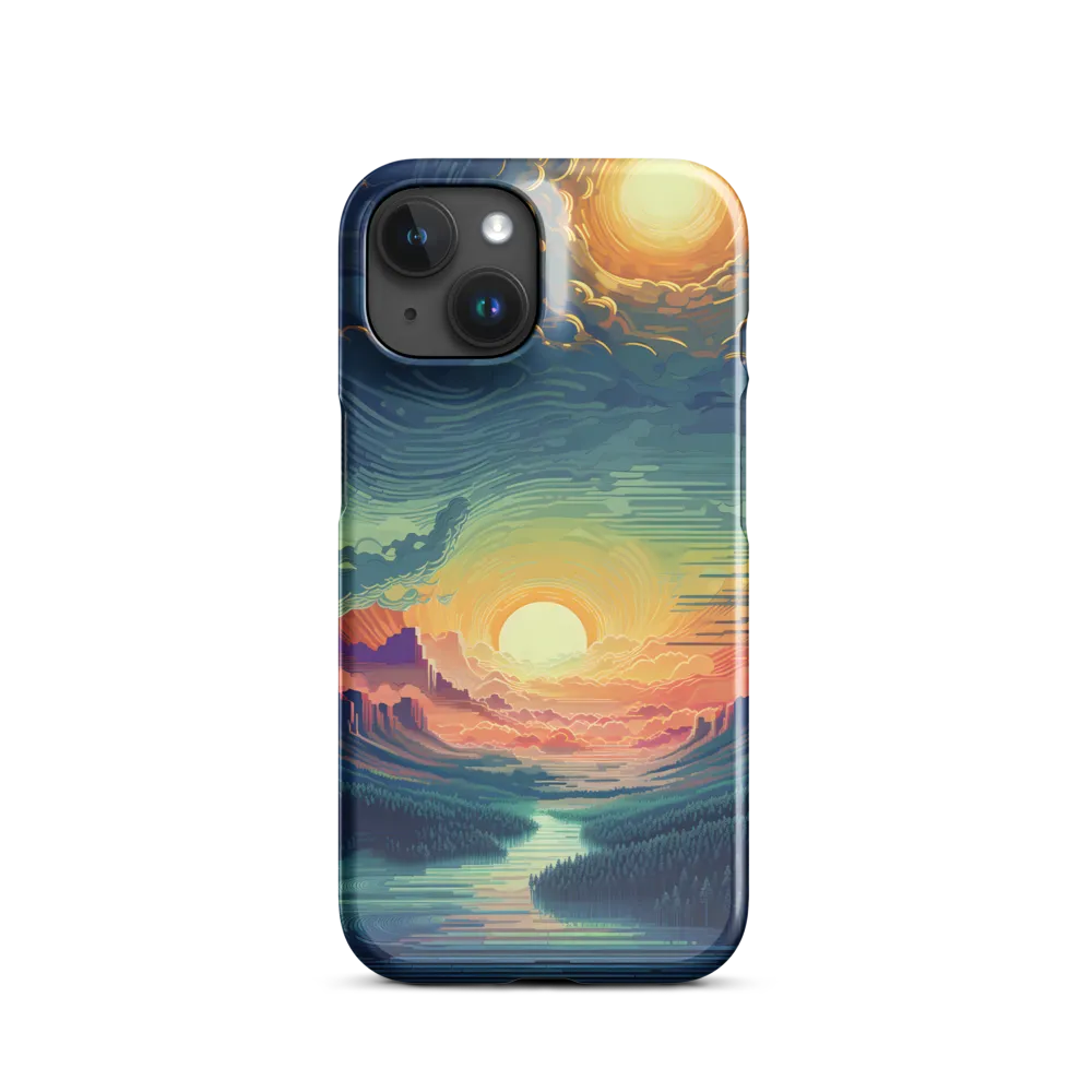 Elysium at Dusk | Phone Case |  15 | Snap Case | Glossy