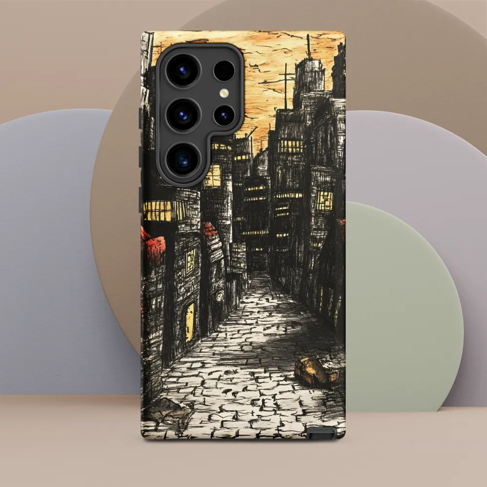 Urban Twilight: A Desolate Cityscape