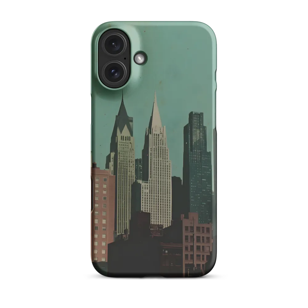Urban Nostalgia: A Retro Cityscape