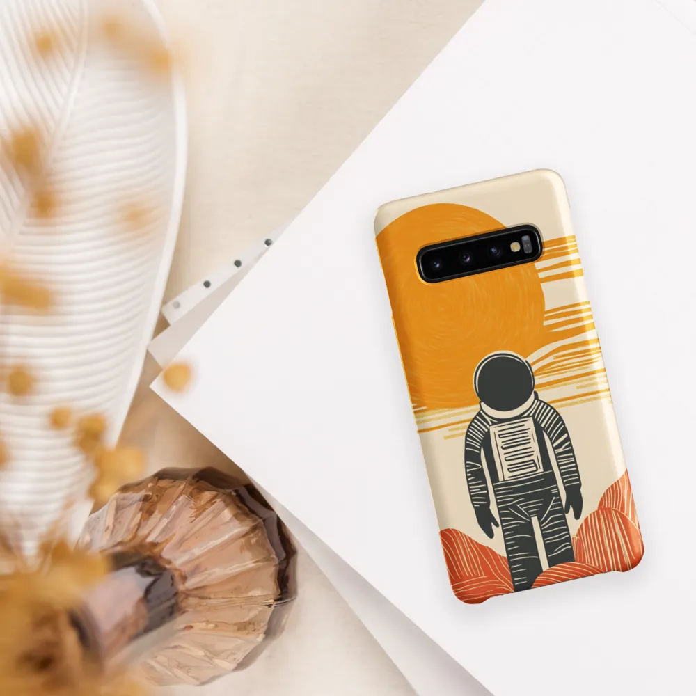 Contemplation on a Distant World | Phone Case |  S10 | Snap Case | Matte
