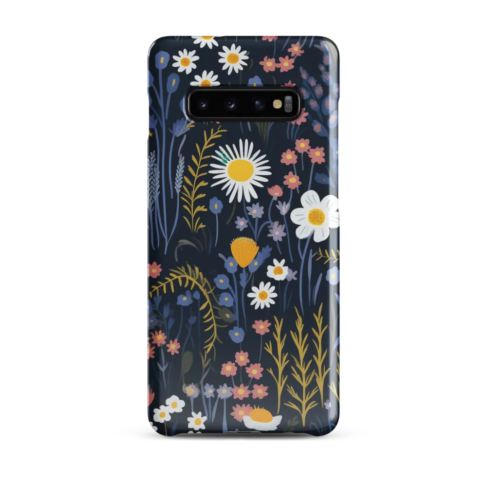 Botanical Harmony: A Floral Symphony | Phone Case |  S10 Plus | Snap Case | Glossy