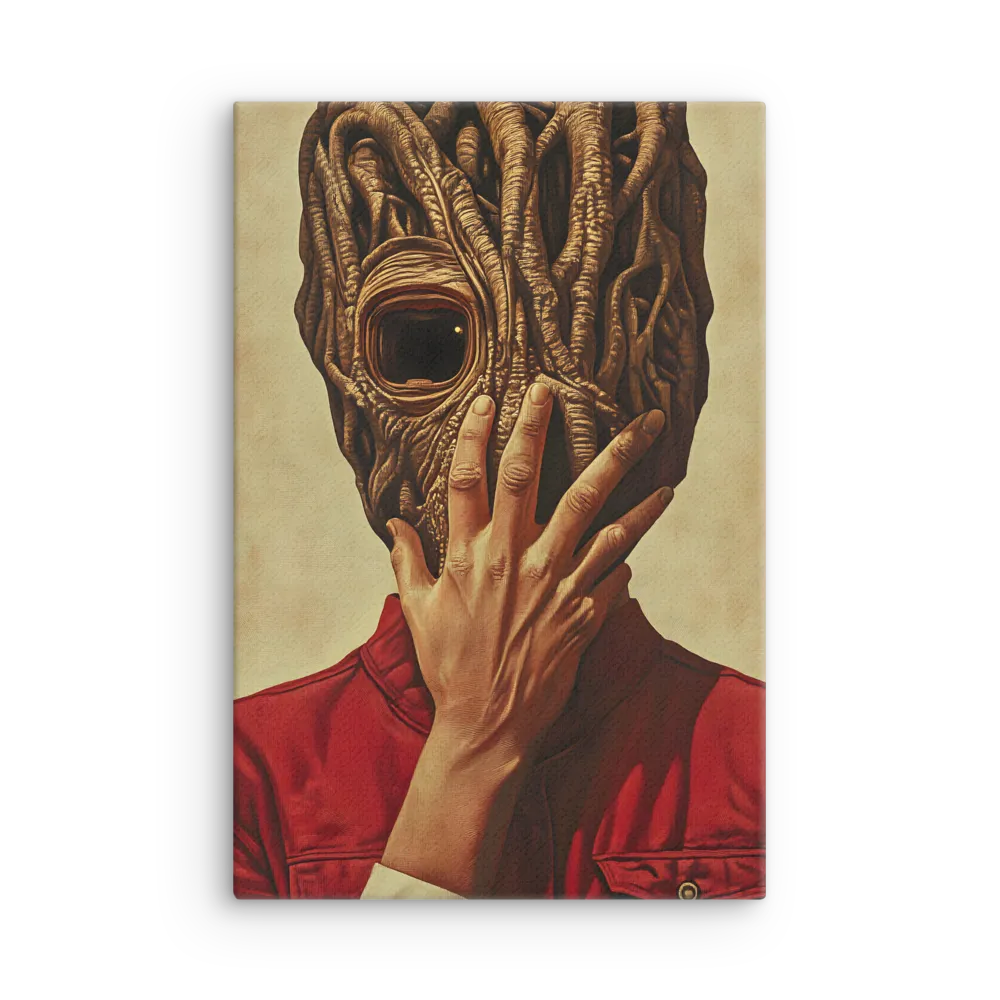 The Mask of Roots | Thin Canvas | 12″×18″