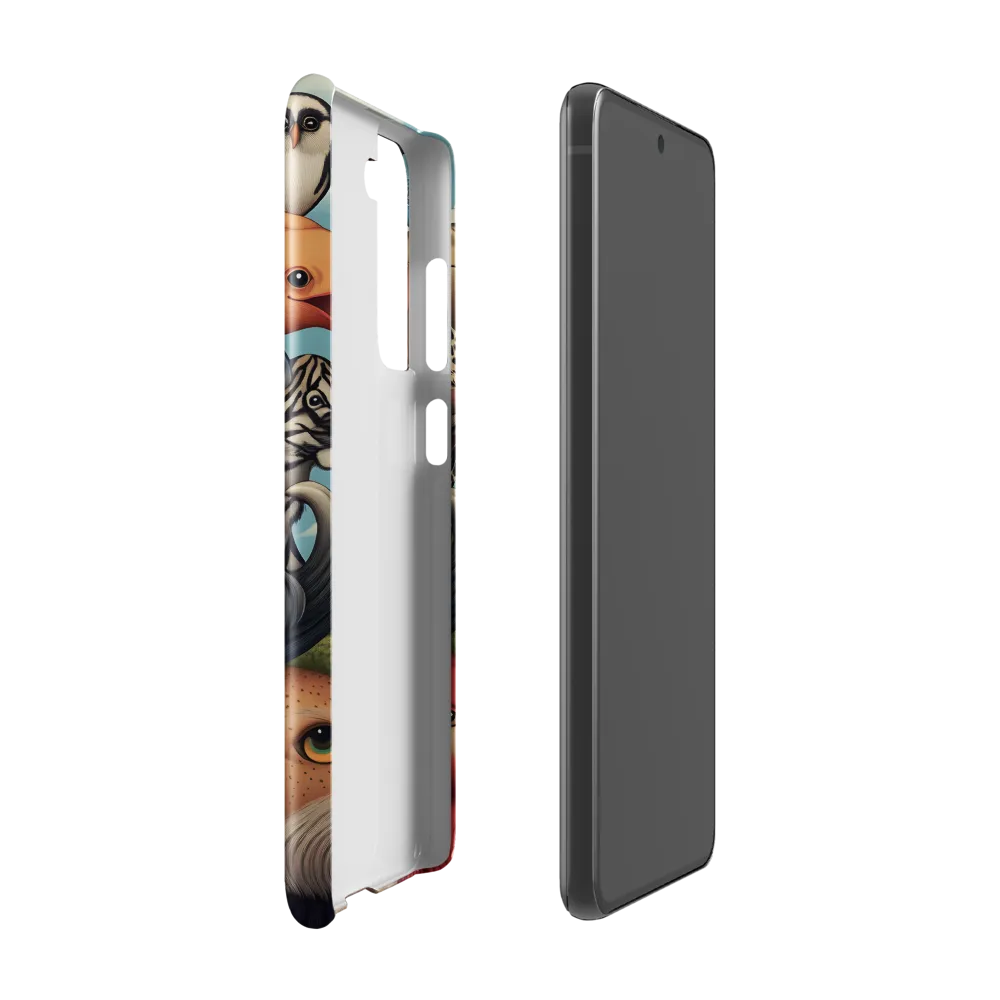 Harmonious Echoes of Wildlife | Phone Case |  S21 FE | Snap Case | Glossy
