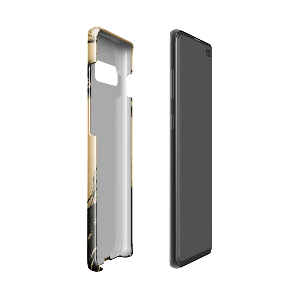 Enigmatic Gaze | Phone Case |  S10 | Snap Case | Glossy