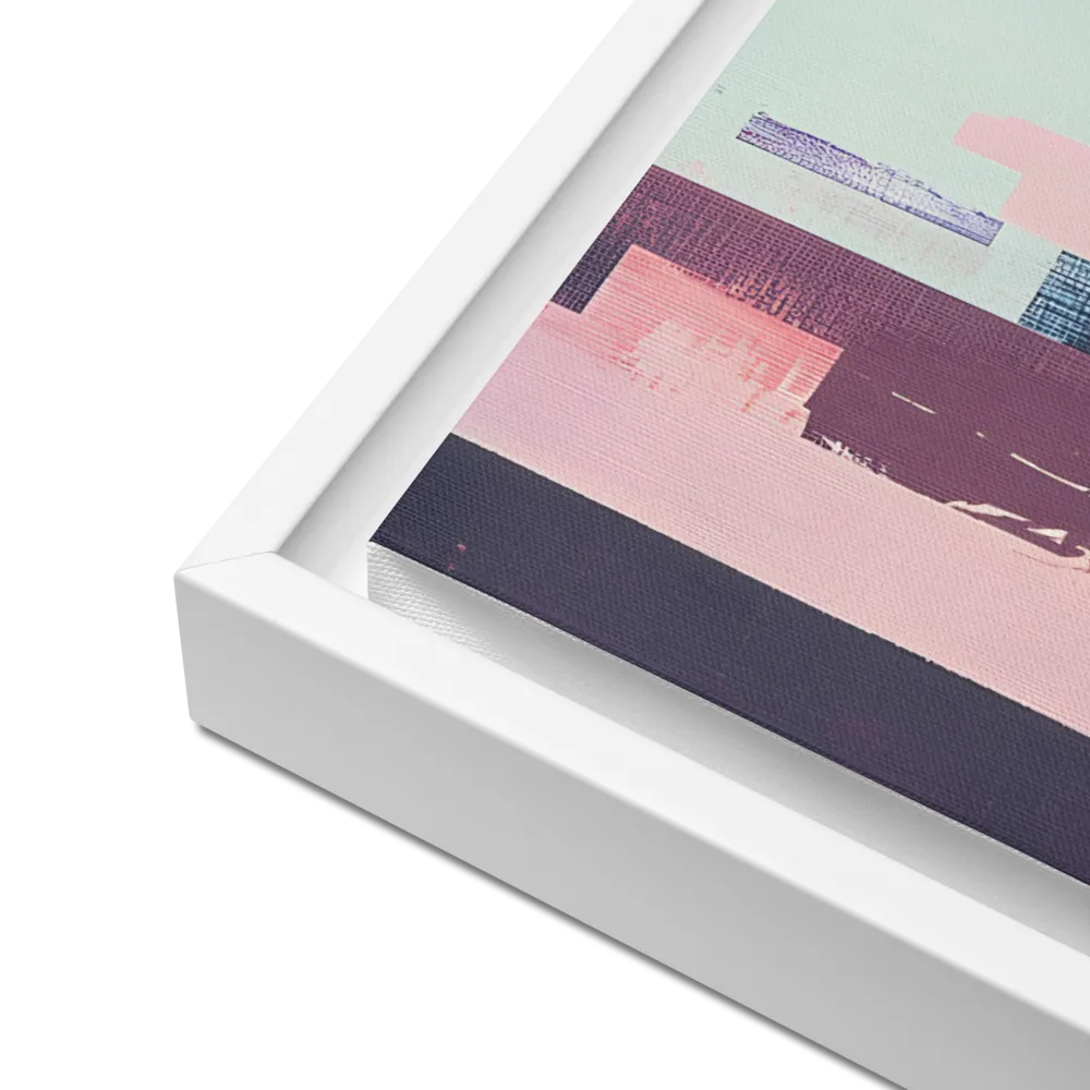 Tranquil Cityscape | Canvas with White Frame | 18″×24″