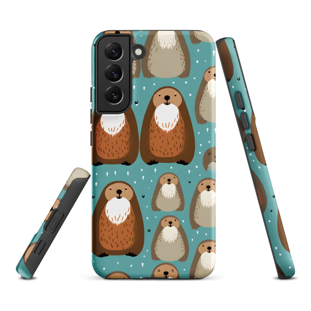Whimsical Otter Pattern