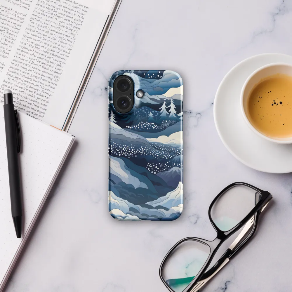 Whispers of Winter | Phone Case |  16 | Snap Case | Glossy