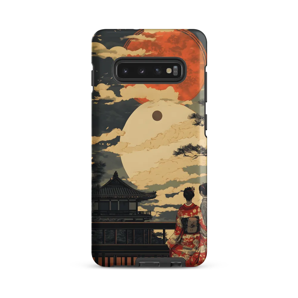 Under the Embrace of the Moon | Phone Case |  S10 Plus | Tough Case | Matte