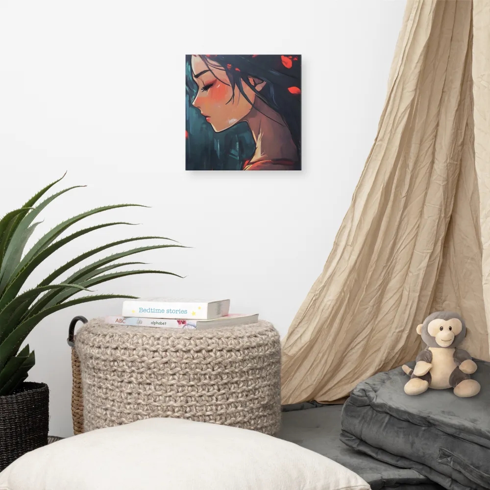 Whispers of Melancholy | Canvas | 12″×12″